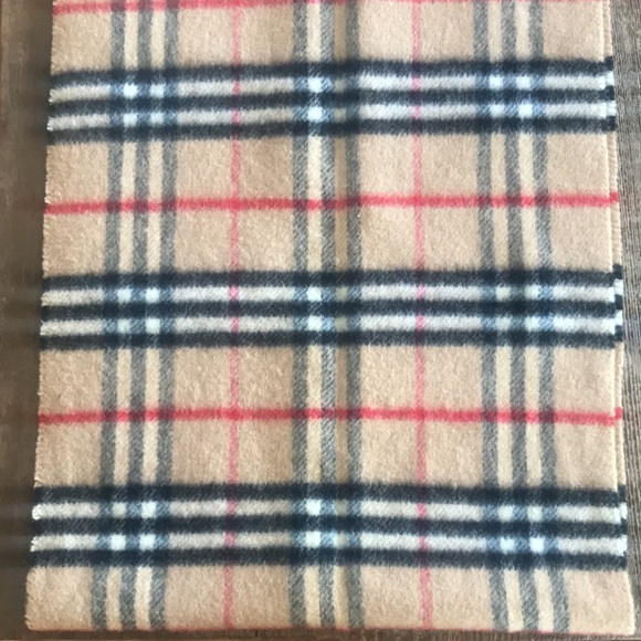 Vintage Burberrys nova check lambswool scarf - Picture 6 of 10
